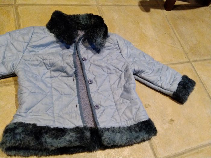 Manteau ou/et veste en jeans fille 2 en 1, mayoral, 4 ans - photo numéro 4