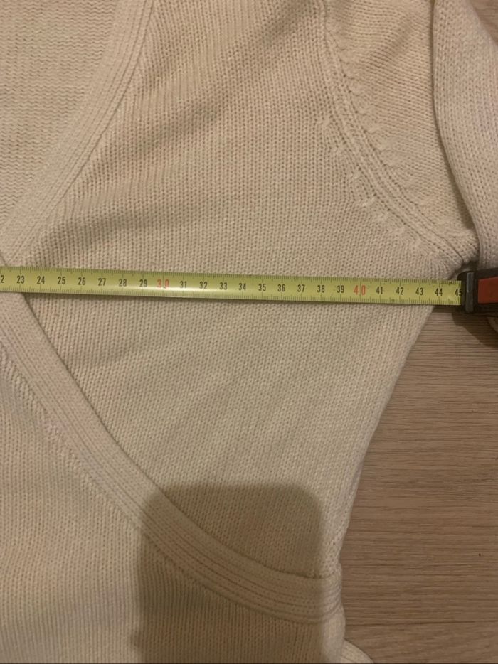 Gilet cache coeur couleur beige marque kiaby tailler38/40 - photo numéro 2