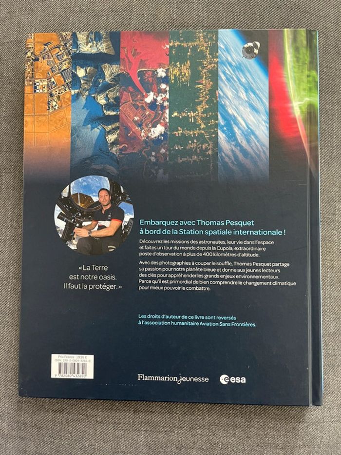 Thomas Pesquet raconte notre planète bleue - Flammarion jeunesse - photo numéro 2