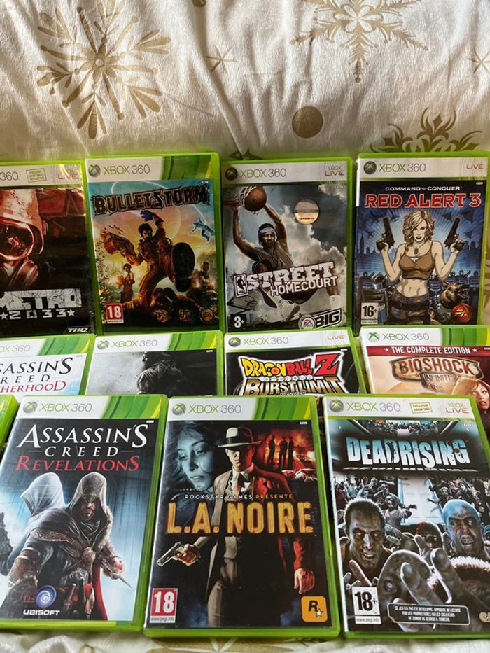 Lot de 17 jeux XBOX 360 - live - photo numéro 3