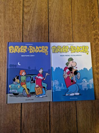 Lot de 2 bd Parker et badger