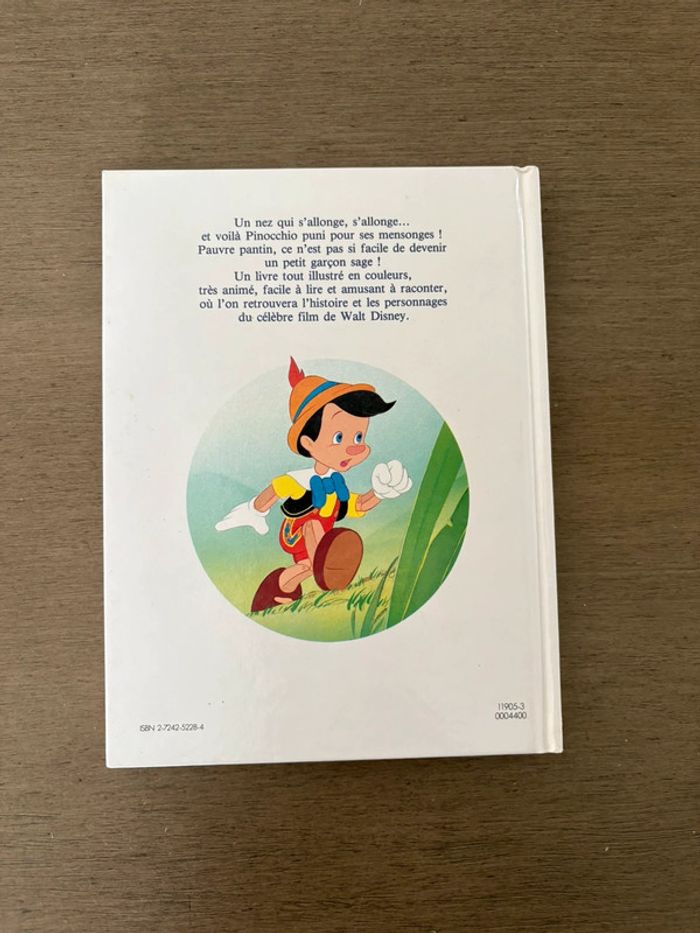 Livre Disney Pinocchio - photo numéro 2