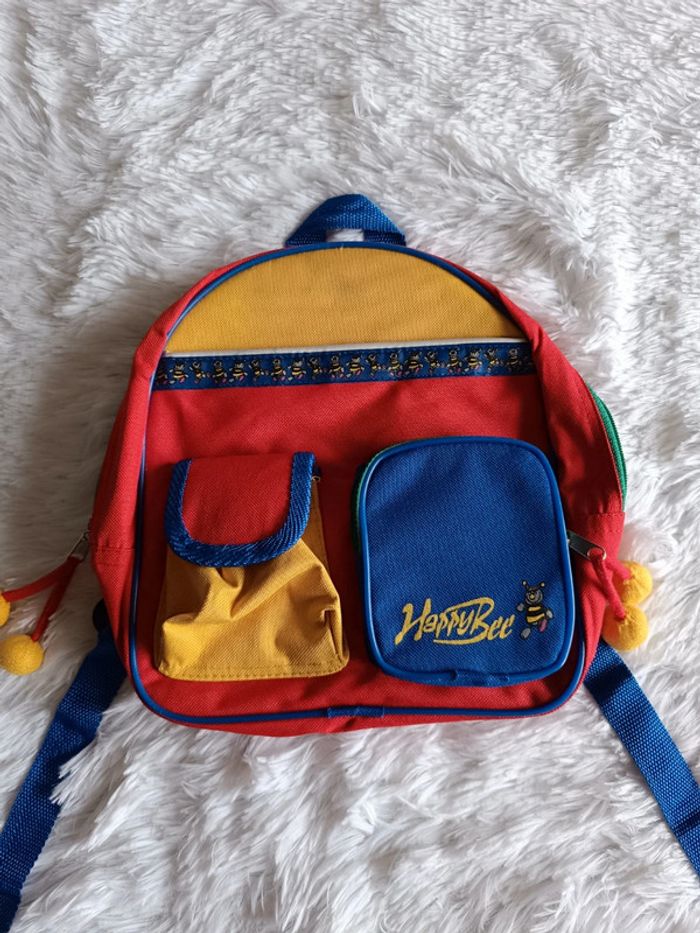 Sac à dos et porte monnaie Happy Bee 🐝 Vintage 00s Y2K - photo numéro 3