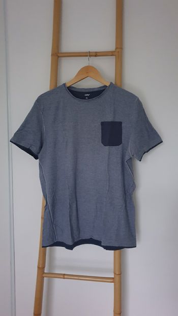 Tee-shirt homme Celio taille XL bleu