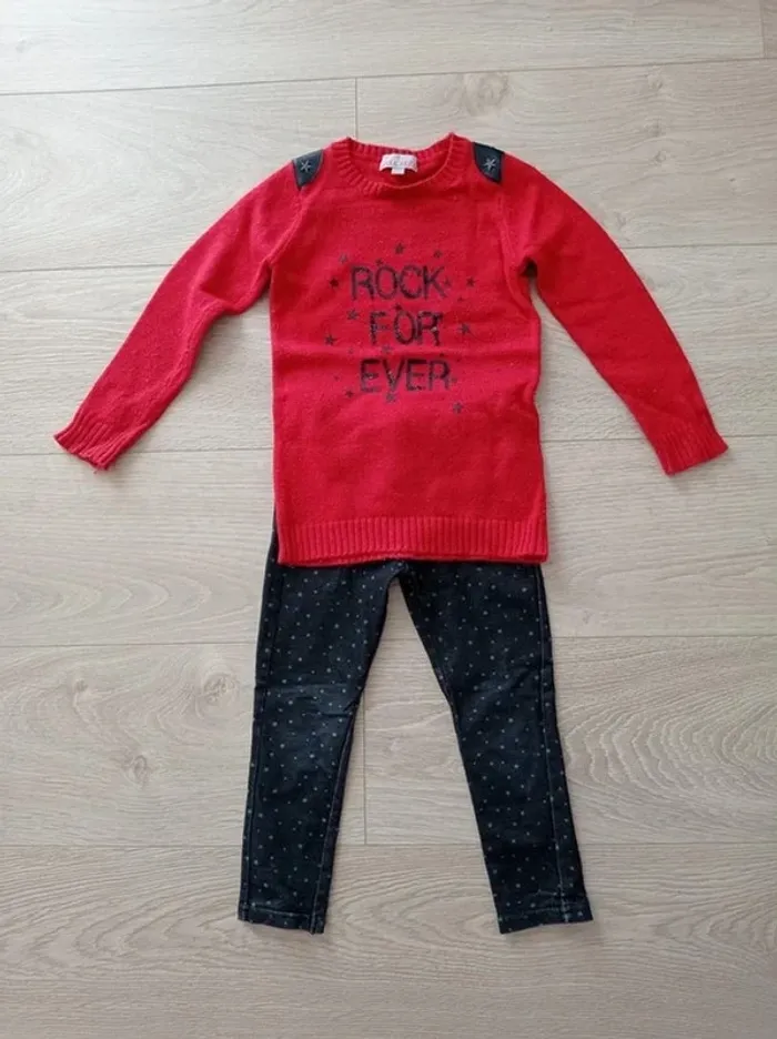 Ensemble pull long et legging Lisa Rose 3 ans 98 cm