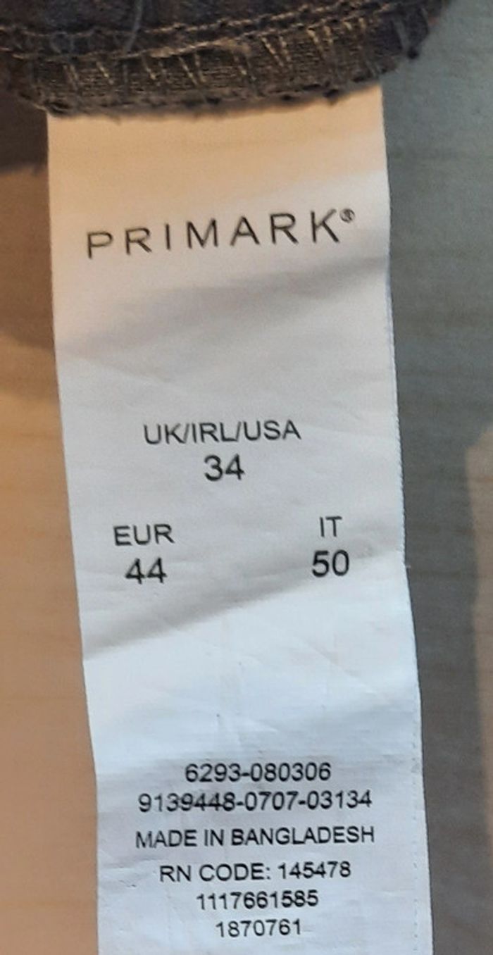 Short gris, homme, Primark, taille 44 - photo numéro 4