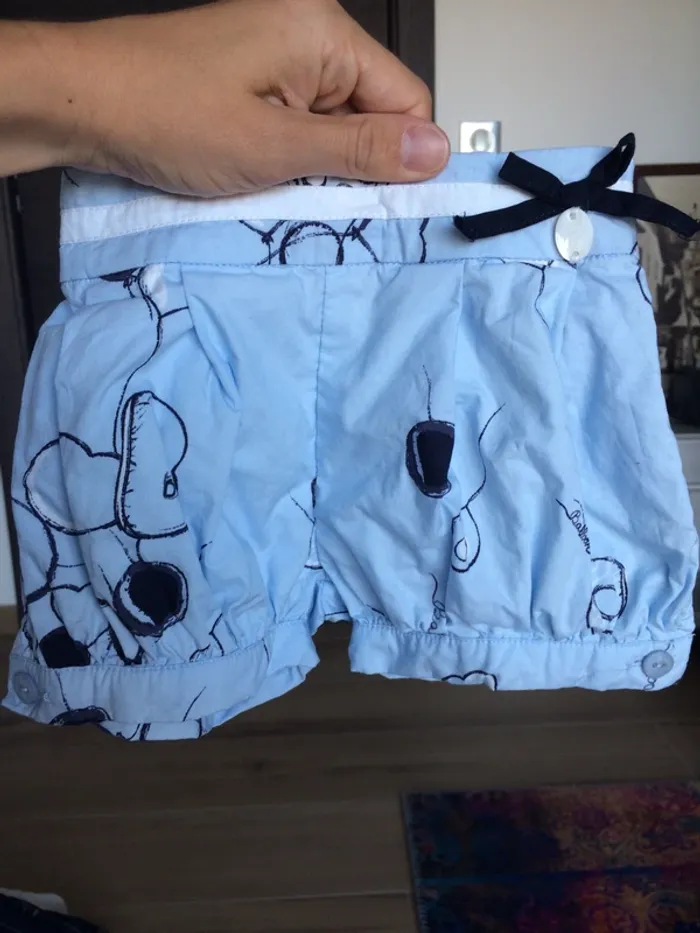 Short coton 6 mois brums