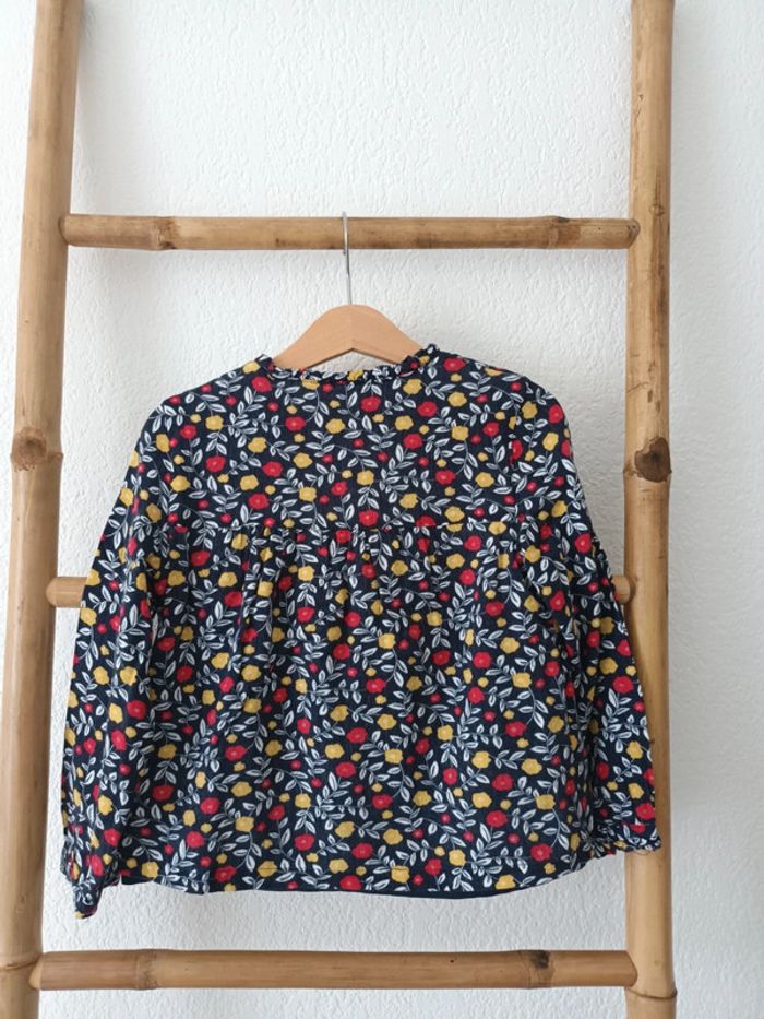 Jolie chemise blouse fleurie Sergent Major 6 ans - photo numéro 5