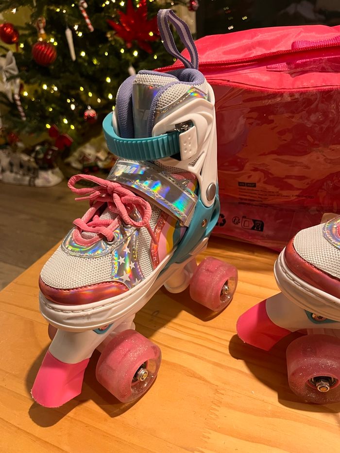 Patin à roulettes lumineux - photo numéro 4
