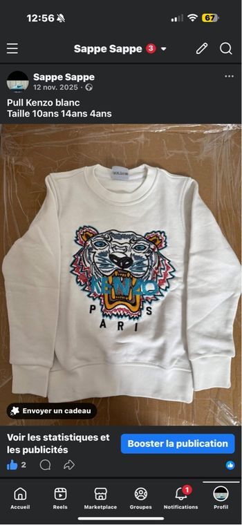 Pull Kenzo 