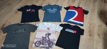 Lot de 6 t shirts de marque 12 ans
