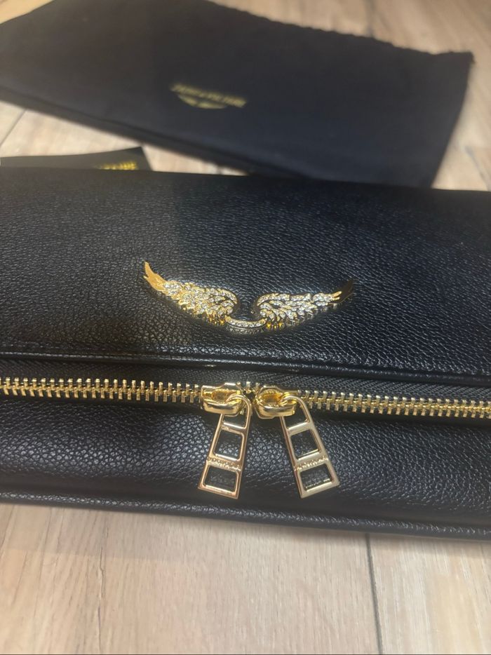 Sac zadig & voltaire doré - photo numéro 3