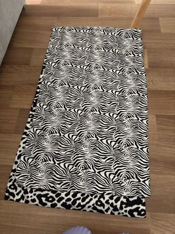 foulard  léopard et zébrer