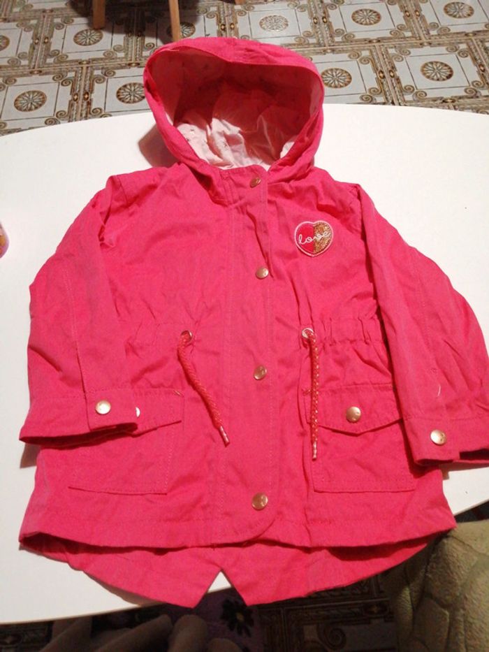 Petit imperméable rose - photo numéro 2