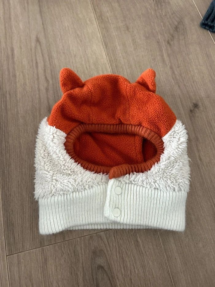 Bonnet Cagoule renard DPAM 6 - 12 mois - photo numéro 2