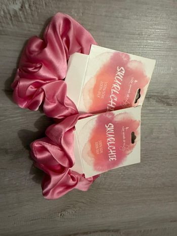 2 Chouchou 100% soie / Skurlchie Les Secrets de Loly NEUF x2