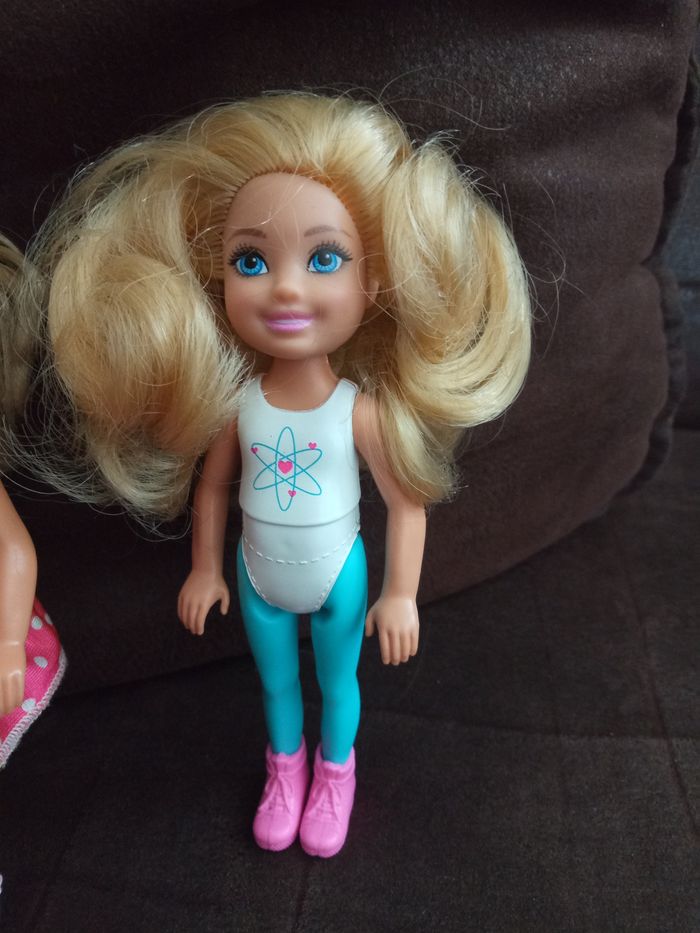 3 Jolies petites Poupées Chelsea "Mattel" - photo numéro 2