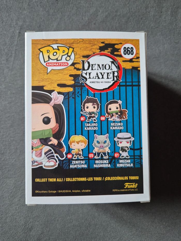 Funko Pop Nezuko Kamado 868 Demon Slayer - photo numéro 3