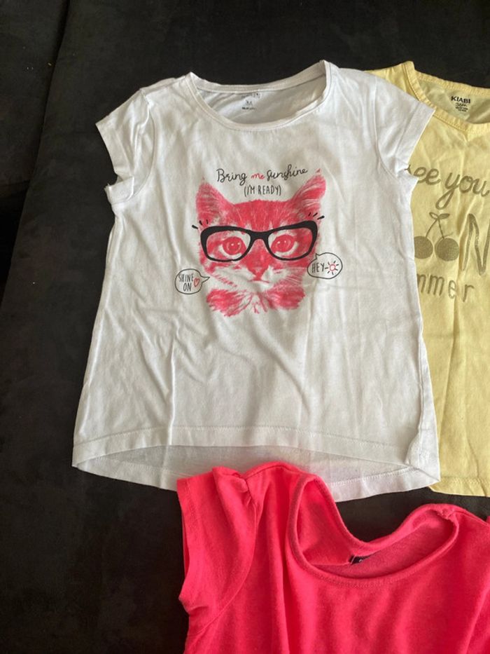 Lot 3 tee shirts 3 ans fille - photo numéro 3