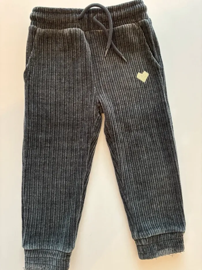 Jogging fille en velours verbaudet 3 ans