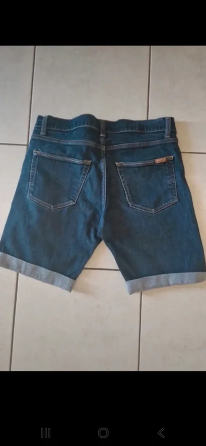 Short en jeans swell short taille m très bon etat - photo numéro 5