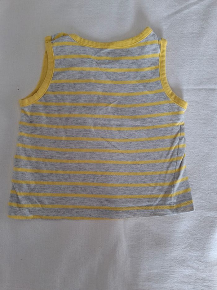 Débardeur bébé fille ou garçon 12 mois - photo numéro 3