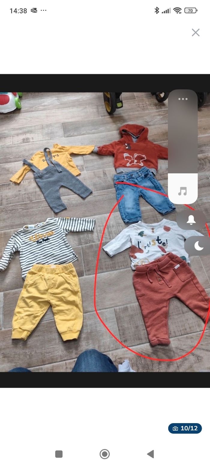 Lot vêtements garçon 6 mois - photo numéro 3