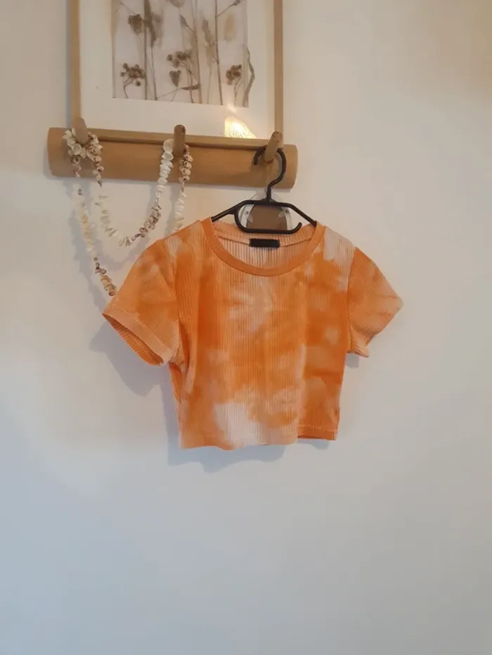 Croc top orange