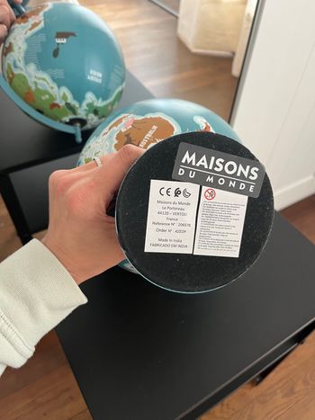 Globe terrestre maisons du monde