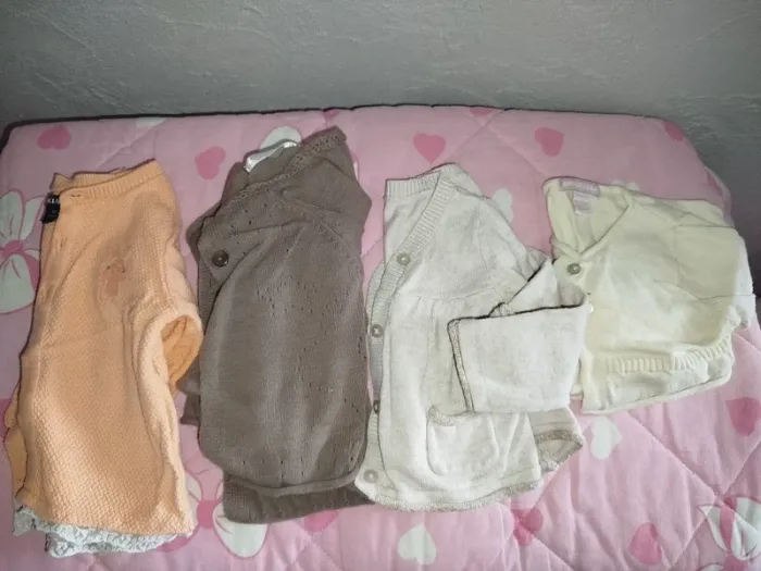 Lot robe été et combinaison 3 mois fille - photo numéro 2