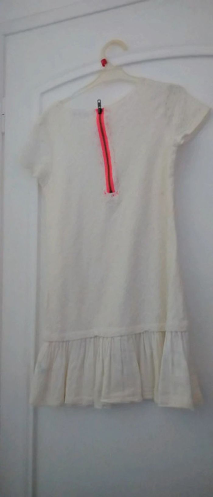 Robe de cérémonie en dentelle blanc fille 10 ans la redoute - photo numéro 3