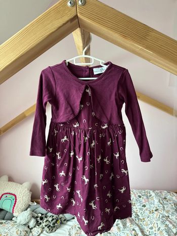 Robe 2 en 1 avec boléro intégré