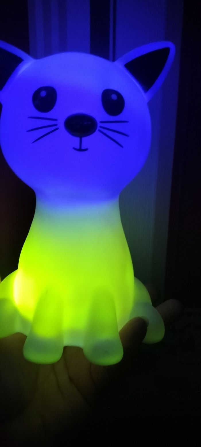 Chat veilleuse lumineux - photo numéro 10