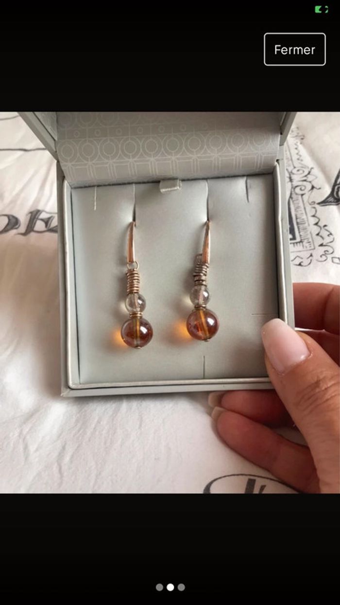 Très belles boucles d’oreilles 💛 - photo numéro 2