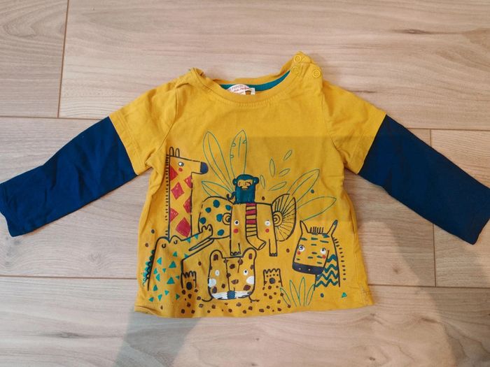 T-shirt manches longues 18 mois
