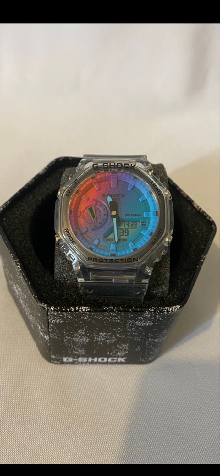 Montre g-shock multicolore - photo numéro 3