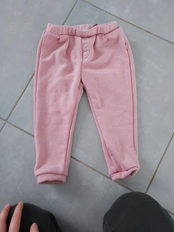 Pantalon jogging rose Obaïbi