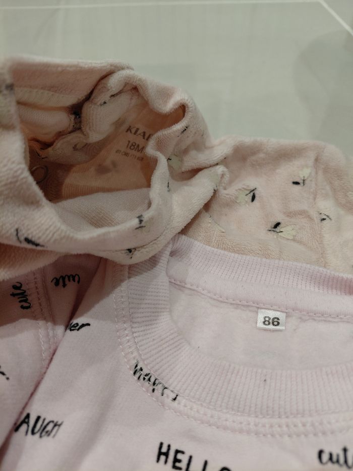 Lot de pull et t-shirt manches longues taille 18 mois 80 cm - photo numéro 5