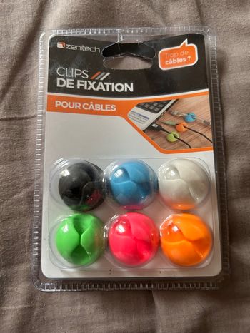 Clips de fixation
