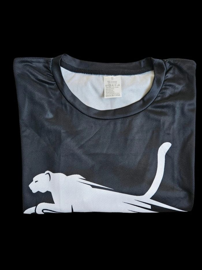 Tee-shirt Léopard Noir et Blanc - 36/S- NEUF