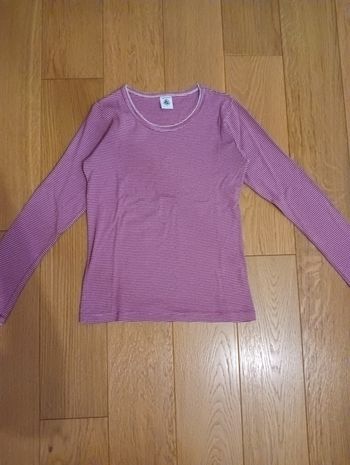 Tricot de peau / T-shirt manches longues Petit Bateau - 10 ans