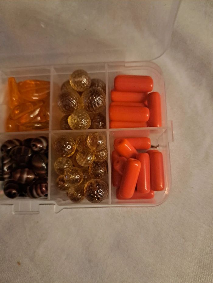 Lot de perles multicolore - photo numéro 5