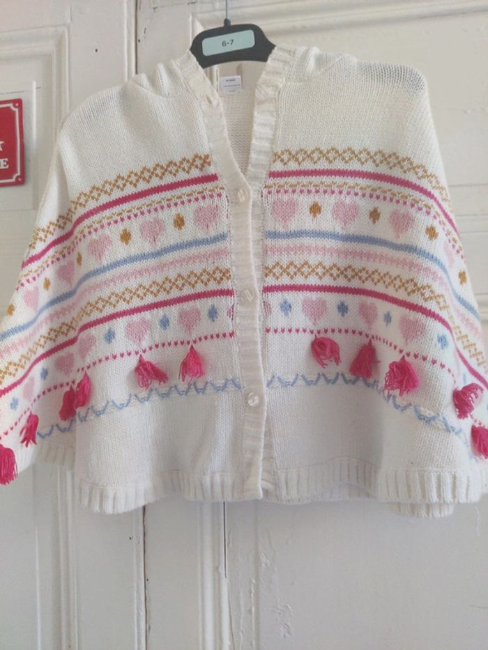 Poncho 3-4 ans marque grain de sable - photo numéro 2