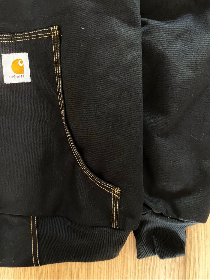 Veste vintage jacket Carhartt noir - photo numéro 4