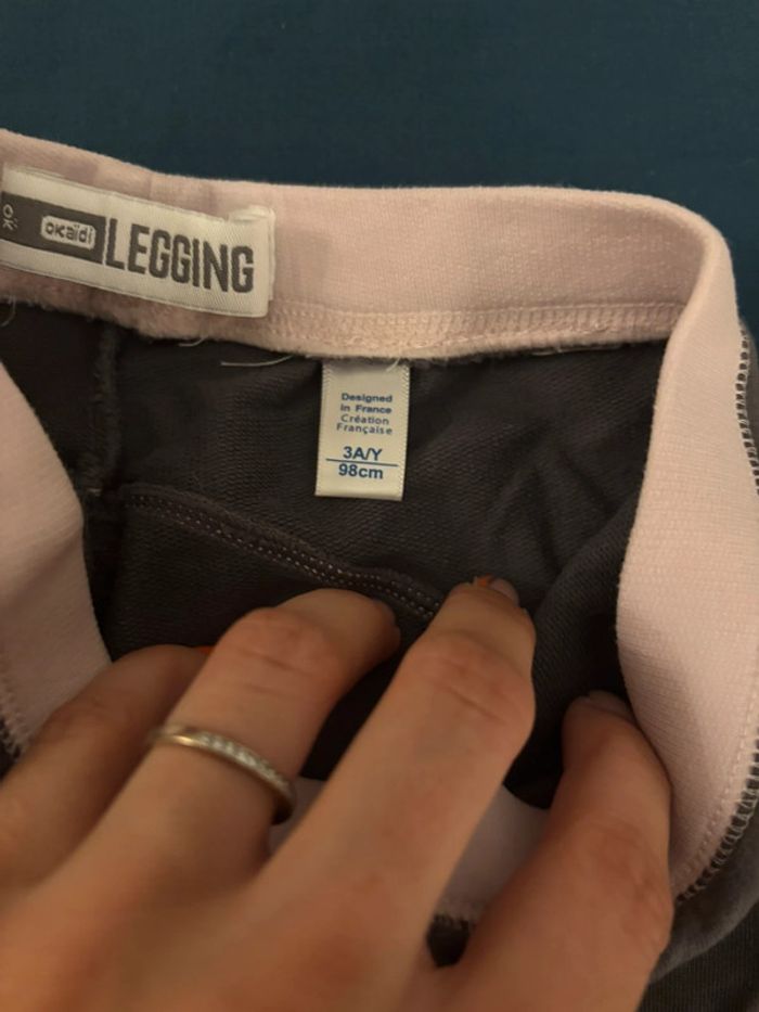 Legging sport fille okaidi T3 ans - photo numéro 5