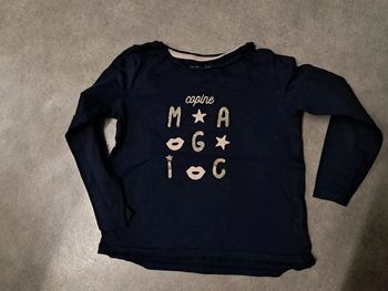 haut tee shirt manches longues fille 3 ans vertbaudet