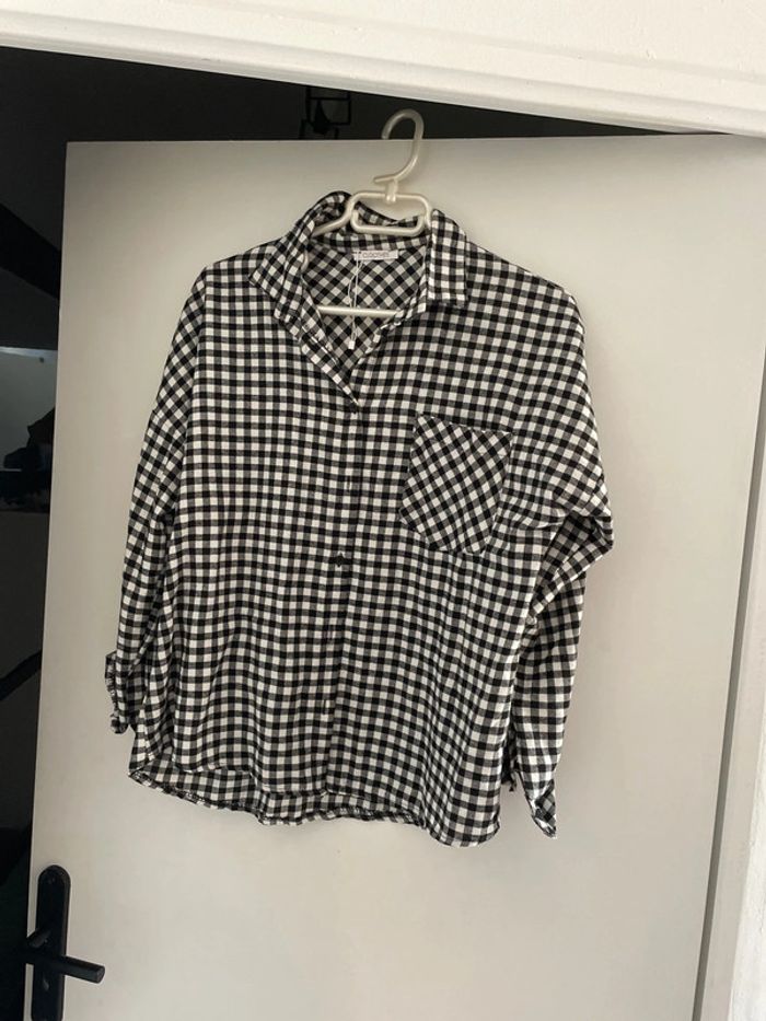 Chemise carreaux