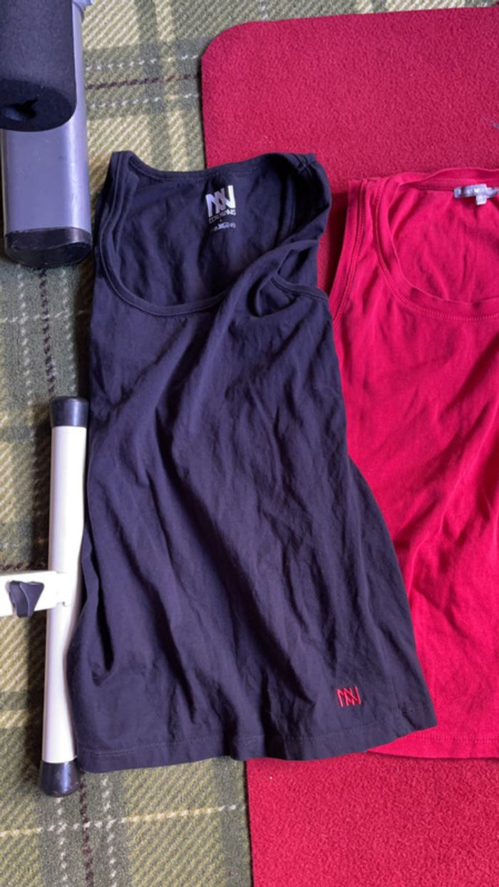 Lot t-shirt sans manches taille M/L - photo numéro 2