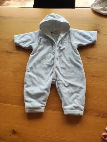 Combi pilote hiver bleu garçon