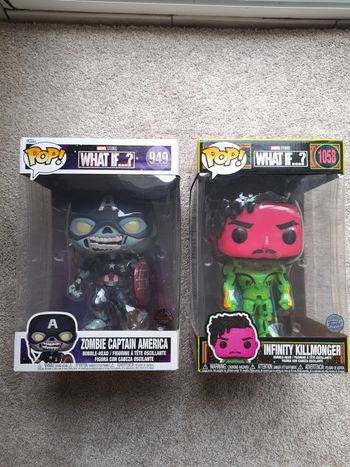 Lot 2 Figurine XXL Funko Pop Jumbo